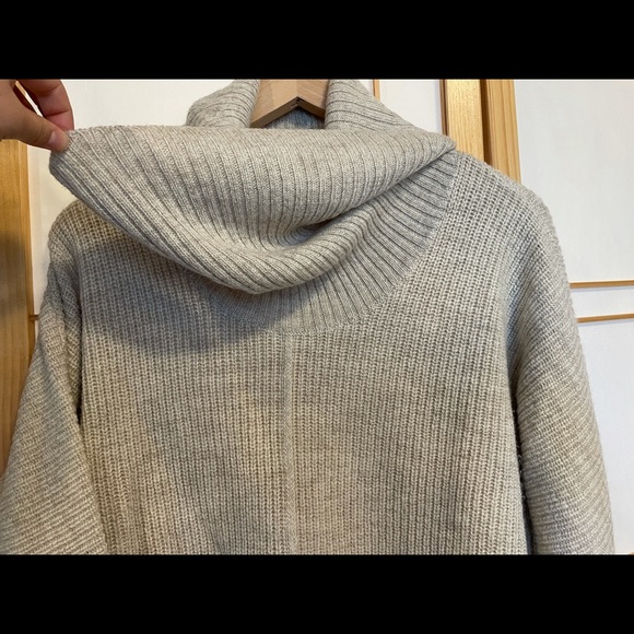 Eileen Fisher Wool/Yak/Alpaca Ribbed Sweater - Picture 6 of 9